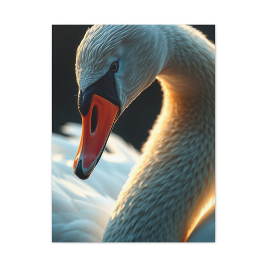 Supreme Swan Art Beautiful Collection Wall Art & Canvas Print