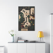 Strategic Pathway Abstract Composition Wall Art & Canvas Print