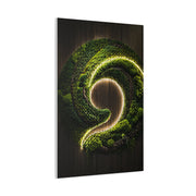 Moss Innovation Spiral Biophilic Wall Art & Canvas Print
