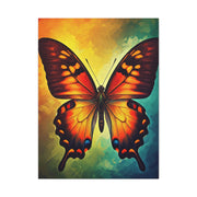 Fiery Monarch Butterfly Spectrum Wall Art & Canvas Prints