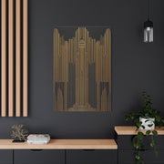 Majestic Golden City Towers Wall Art & Canvas Prints