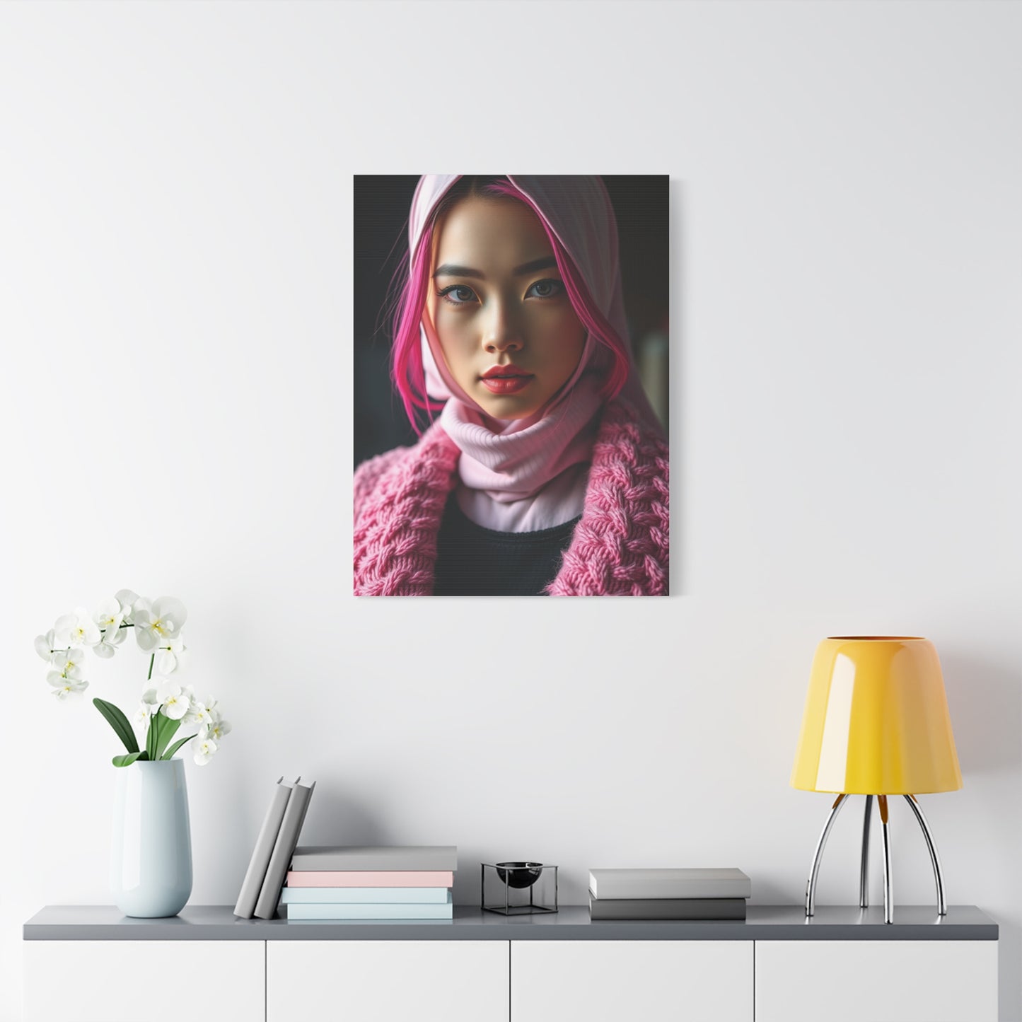 Pink Art Premium Canvas 20 Wall Art & Canvas Print