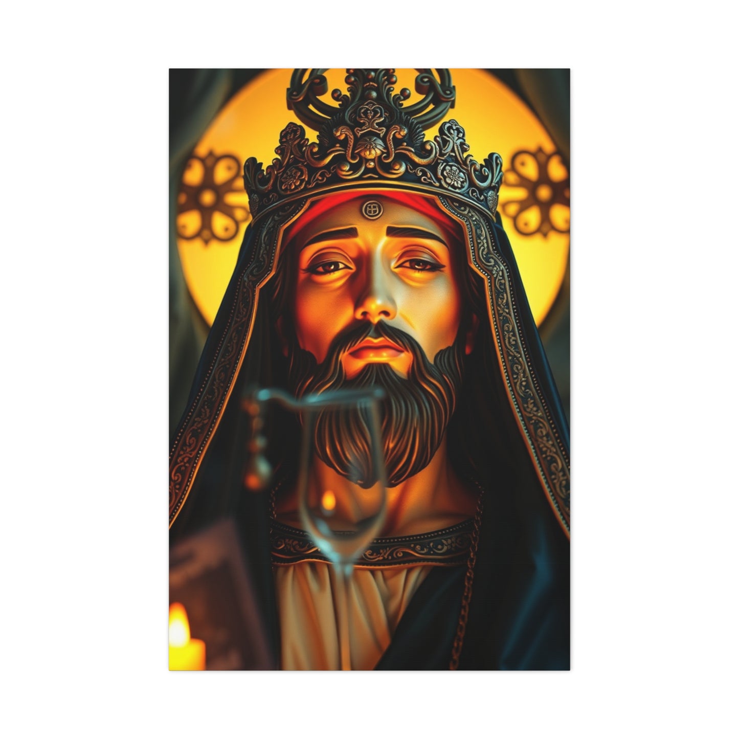 Divinitys Reflection Canvas Wall Art & Canvas Print