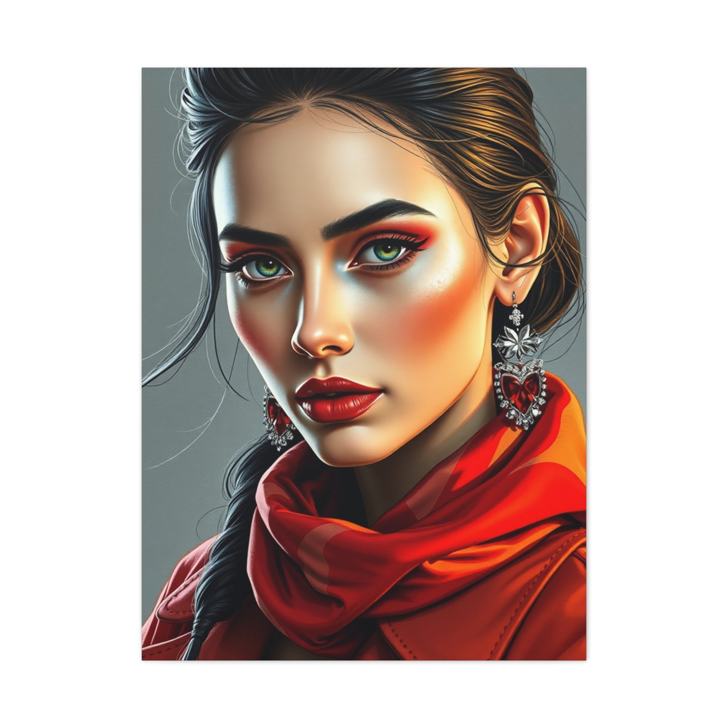 Fashion Illustration & Drawings Art Supreme Canvas Wall Art & Canvas Print