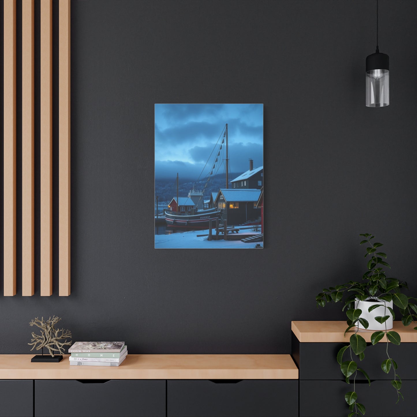 Scandic Tranquil Tapestry Wall Art & Canvas Print