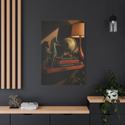 Mid Century Collector Shelf Still Life Wall Art & Canvas Print