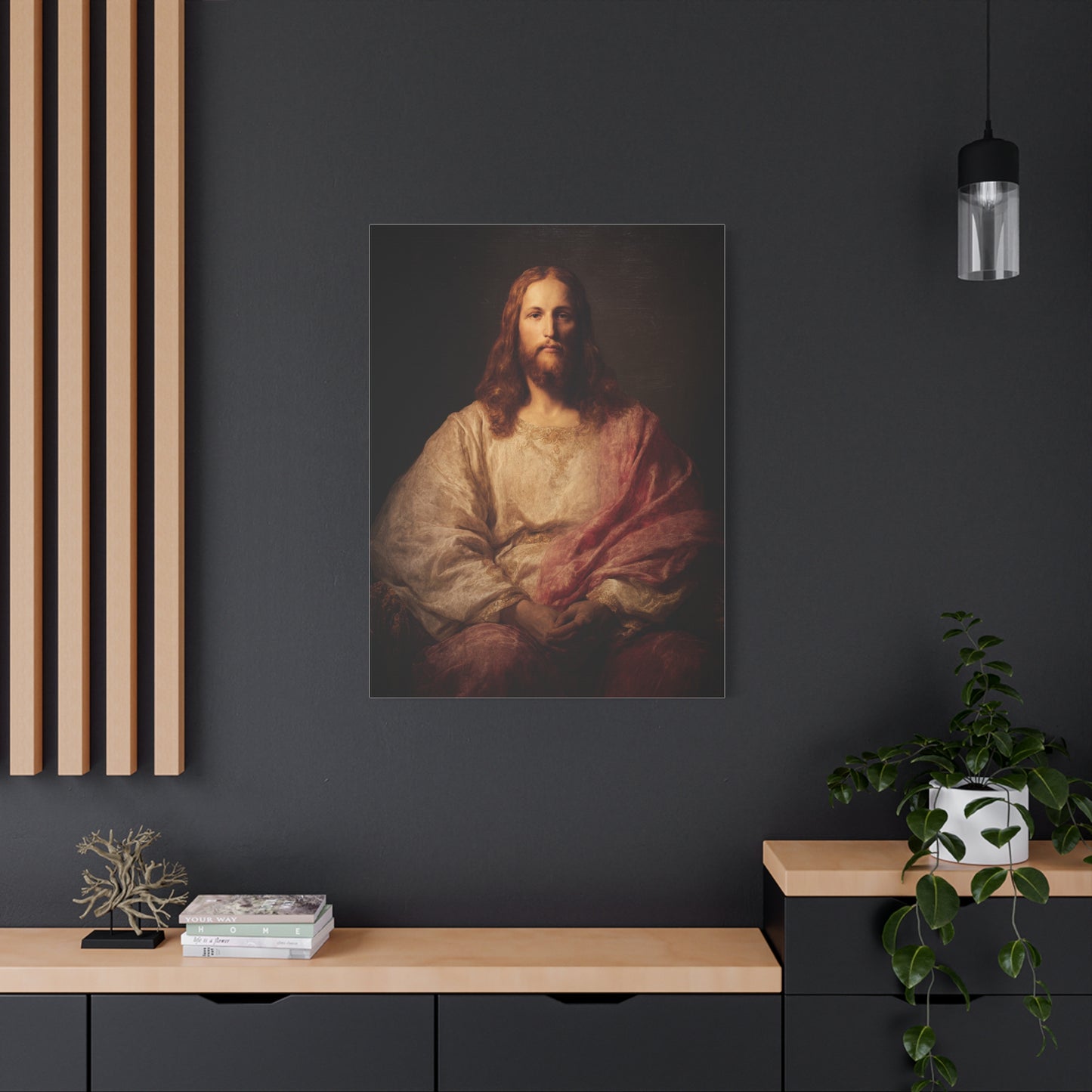 Christ in Divine Serenity Renaissance Religious Wall Art & Canvas Print