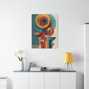 Sculptural Abstract Form Composition Wall Art & Canvas Print