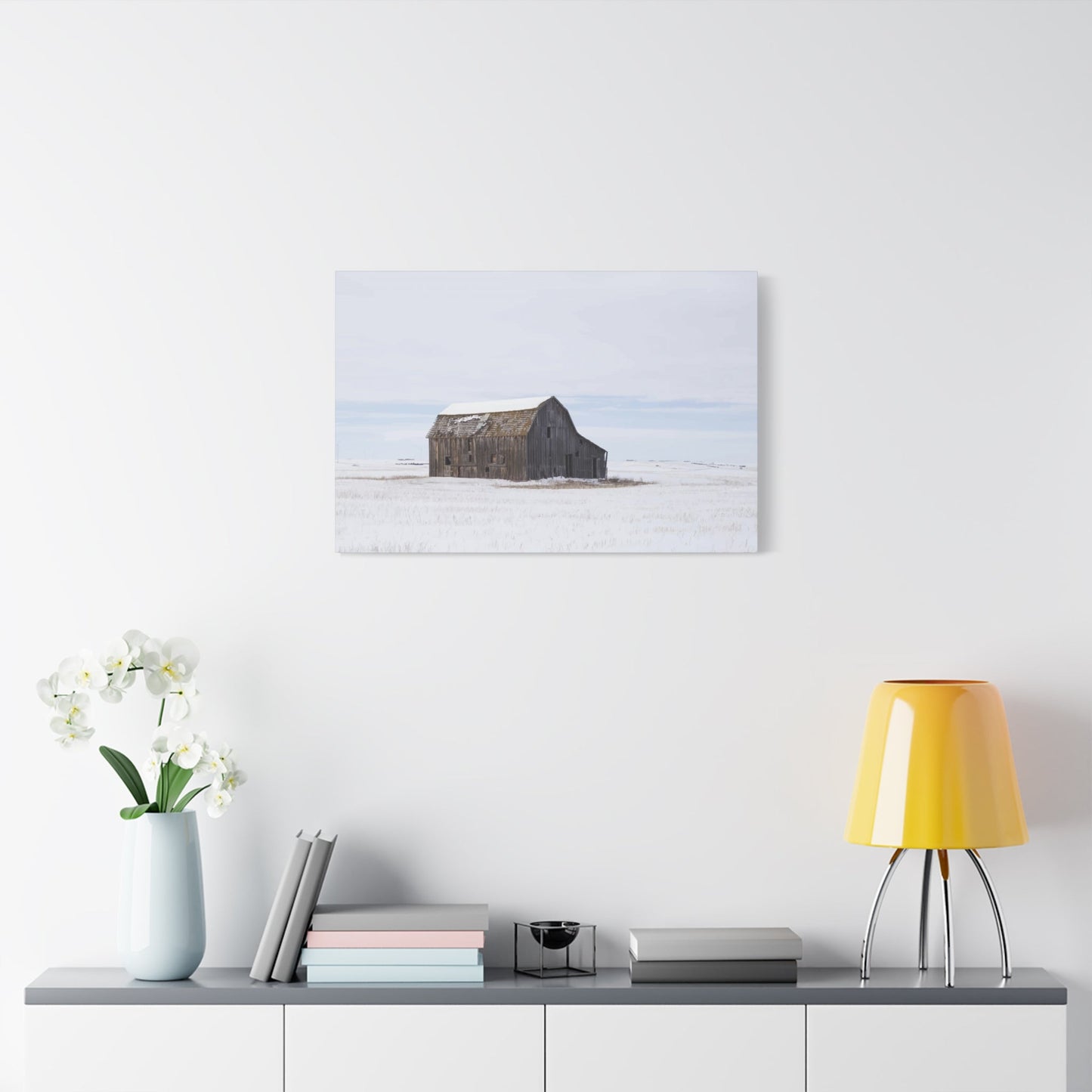 Snowy Wall Art & Canvas Prints