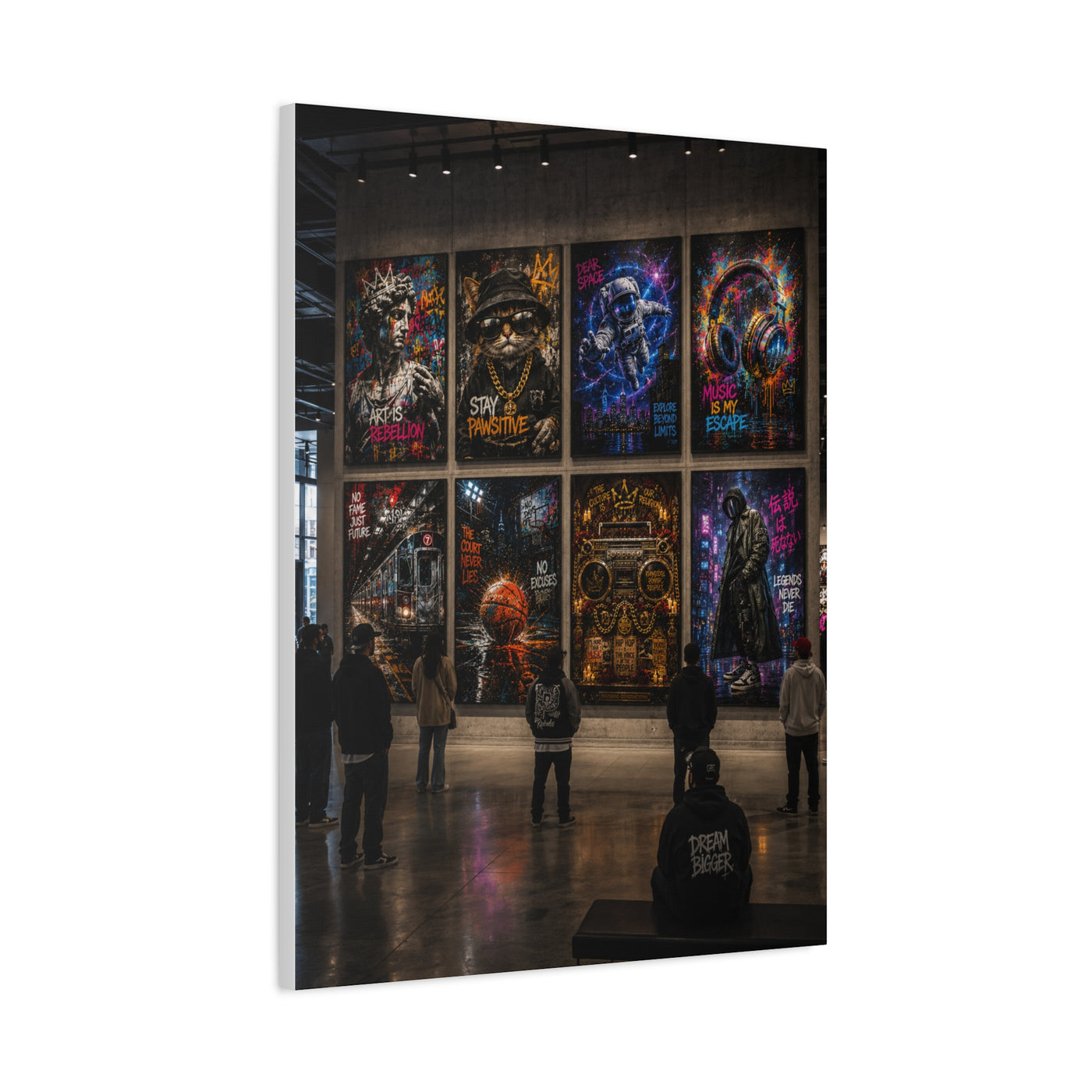 Street Art Gallery Collection Street Wall Art & Canvas Print