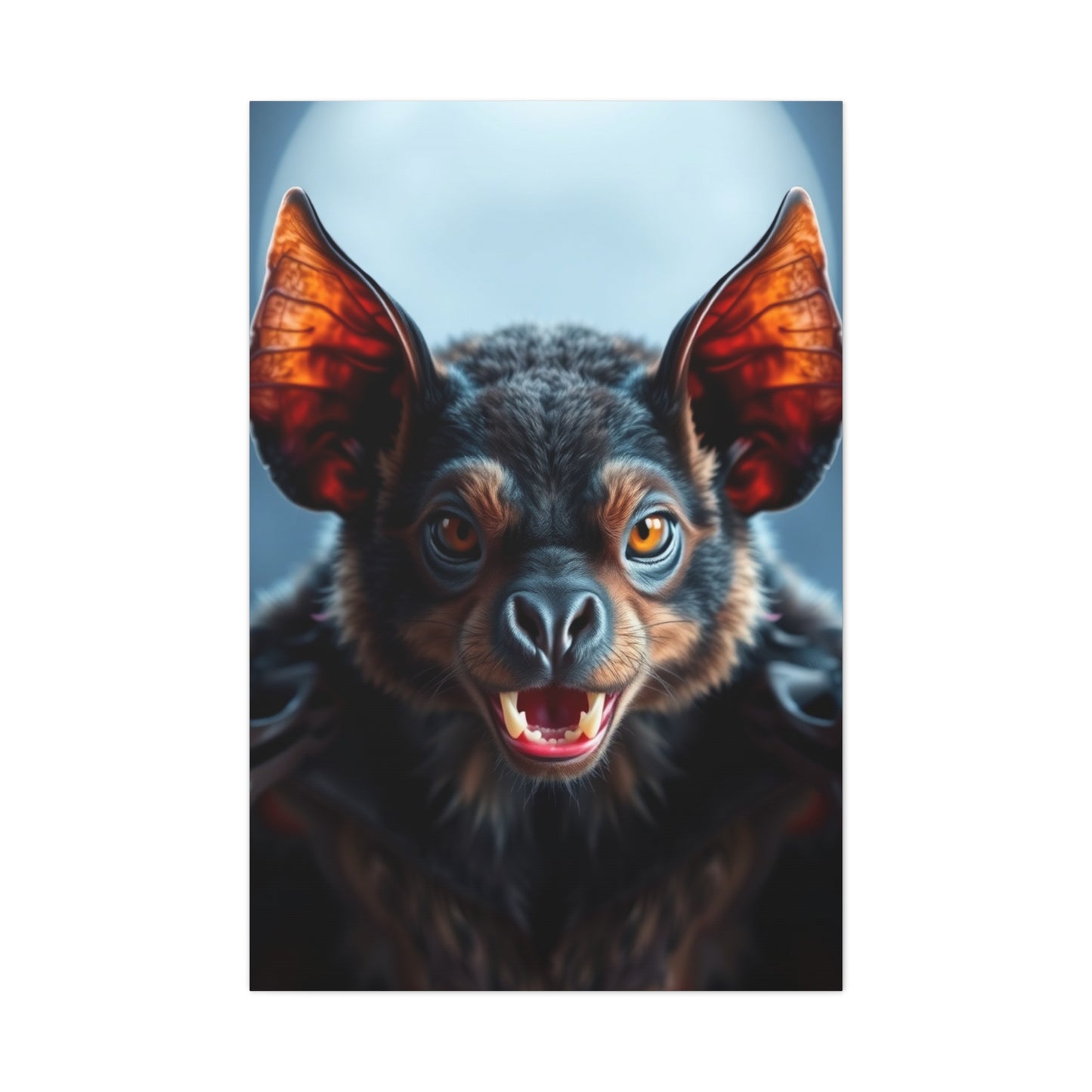 Bat Art Supreme Canvas Wall Art & Canvas Print