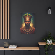 Celestial Crowned King Portrait Wall Art & Canvas Prints