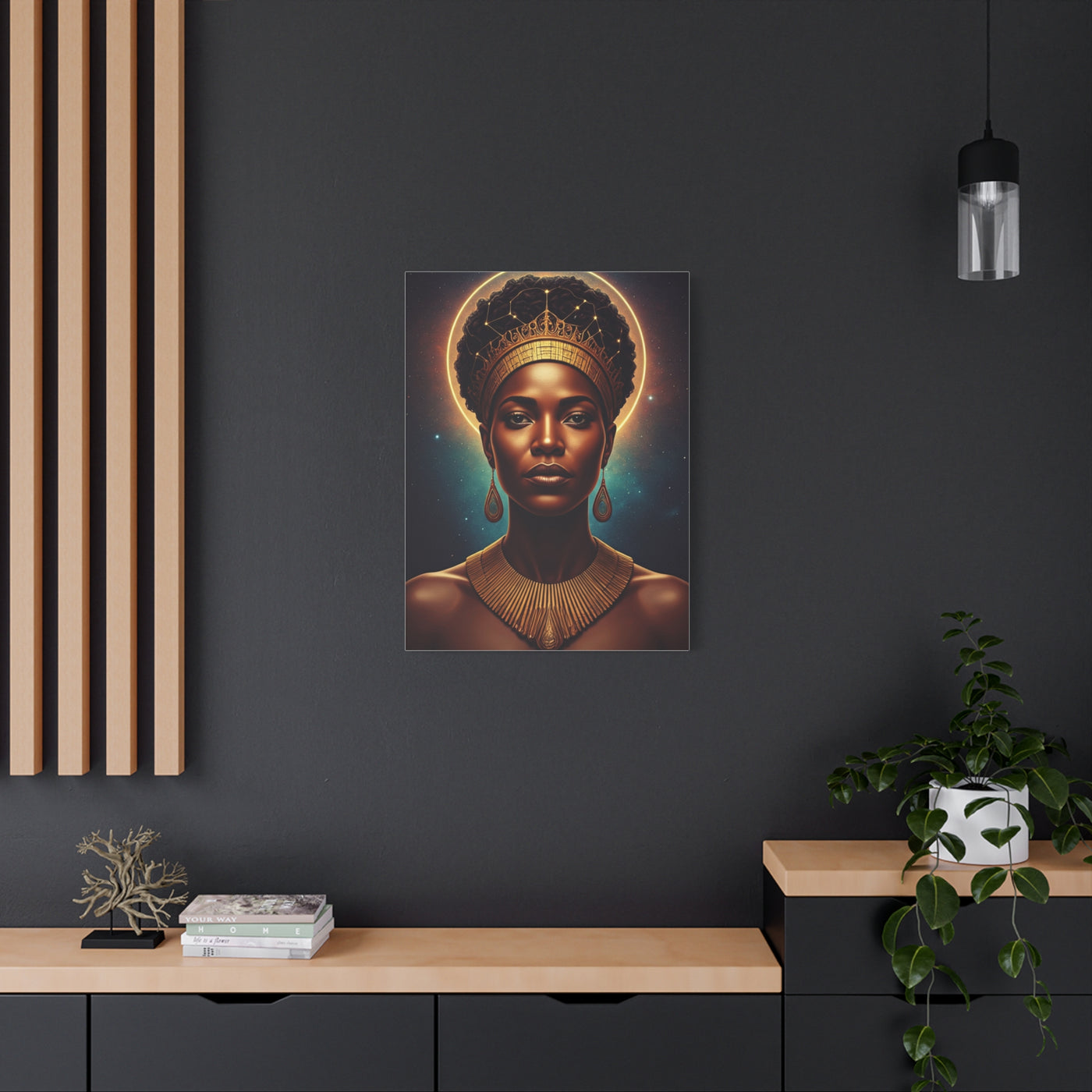 Celestial Queen Radiance Wall Art & Canvas Prints