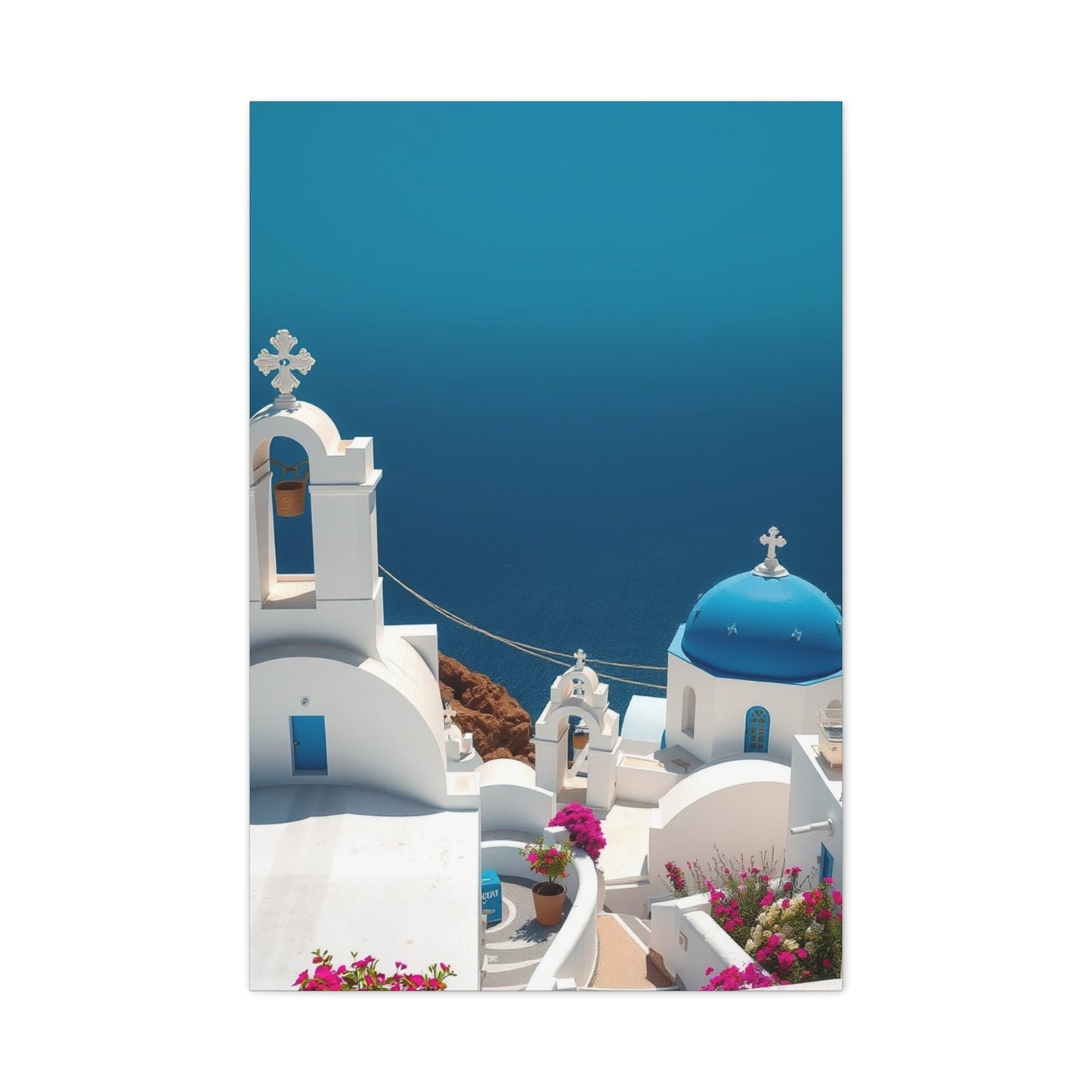 Santorini Art Supreme Canvas Wall Art & Canvas Print