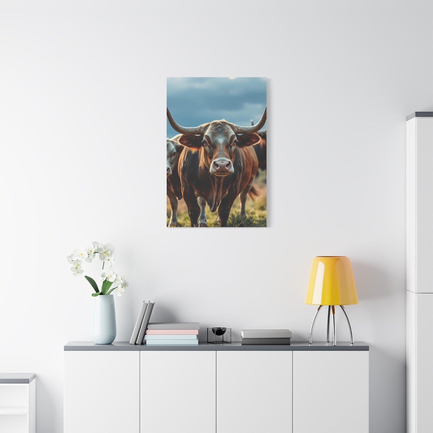 Serene Ruminant Elegance Wall Art & Canvas Print