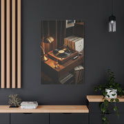 Jazz Vocalist Spotlight Performance Wall Art & Canvas Print