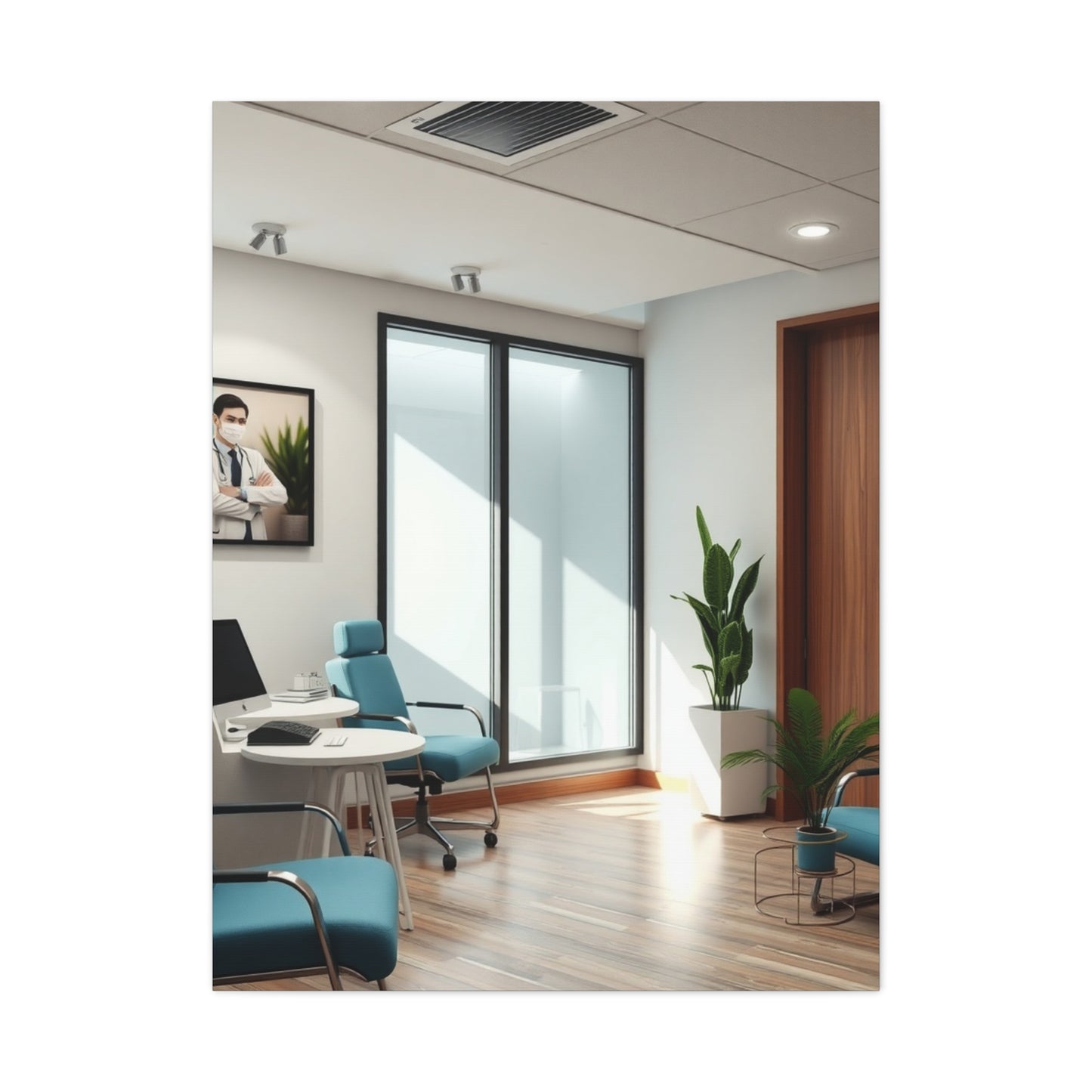 Clinic Office Decor Art Supreme Canvas Wall Art & Canvas Print