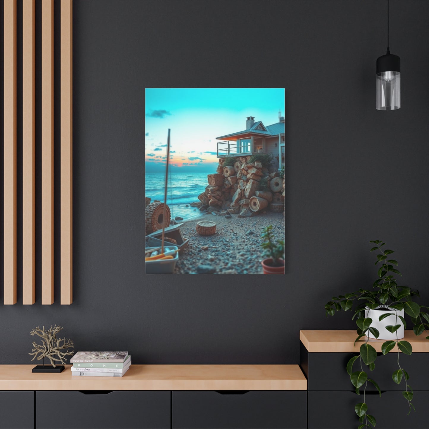 Ocean Breeze Elegance Wall Art & Canvas Print