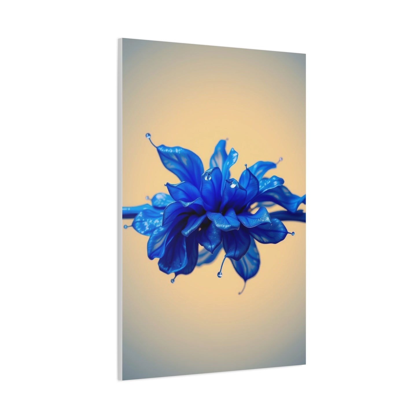 Supreme Collection Blue & Gray Art Wall Art & Canvas Print