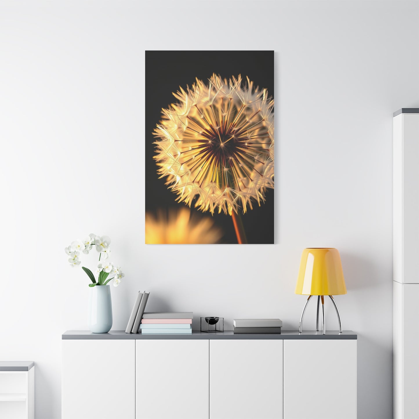 Vision Dandelion Flower Art Art Wall Art & Canvas Print