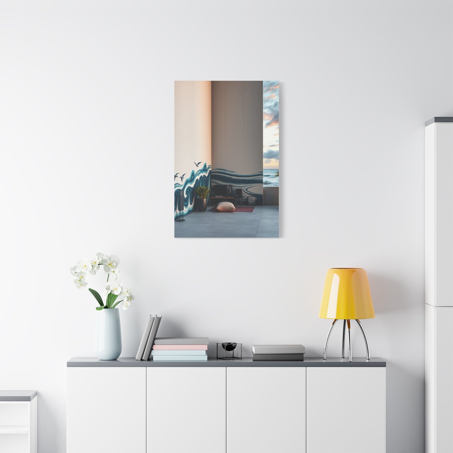 Coastal Chic Impression Wall Art & Canvas Print