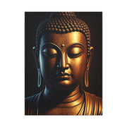 Golden Spark Buddha Meditation Wall Art & Canvas Prints