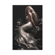 Pearl Ivory Mermaid Portrait Wall Art & Canvas Print