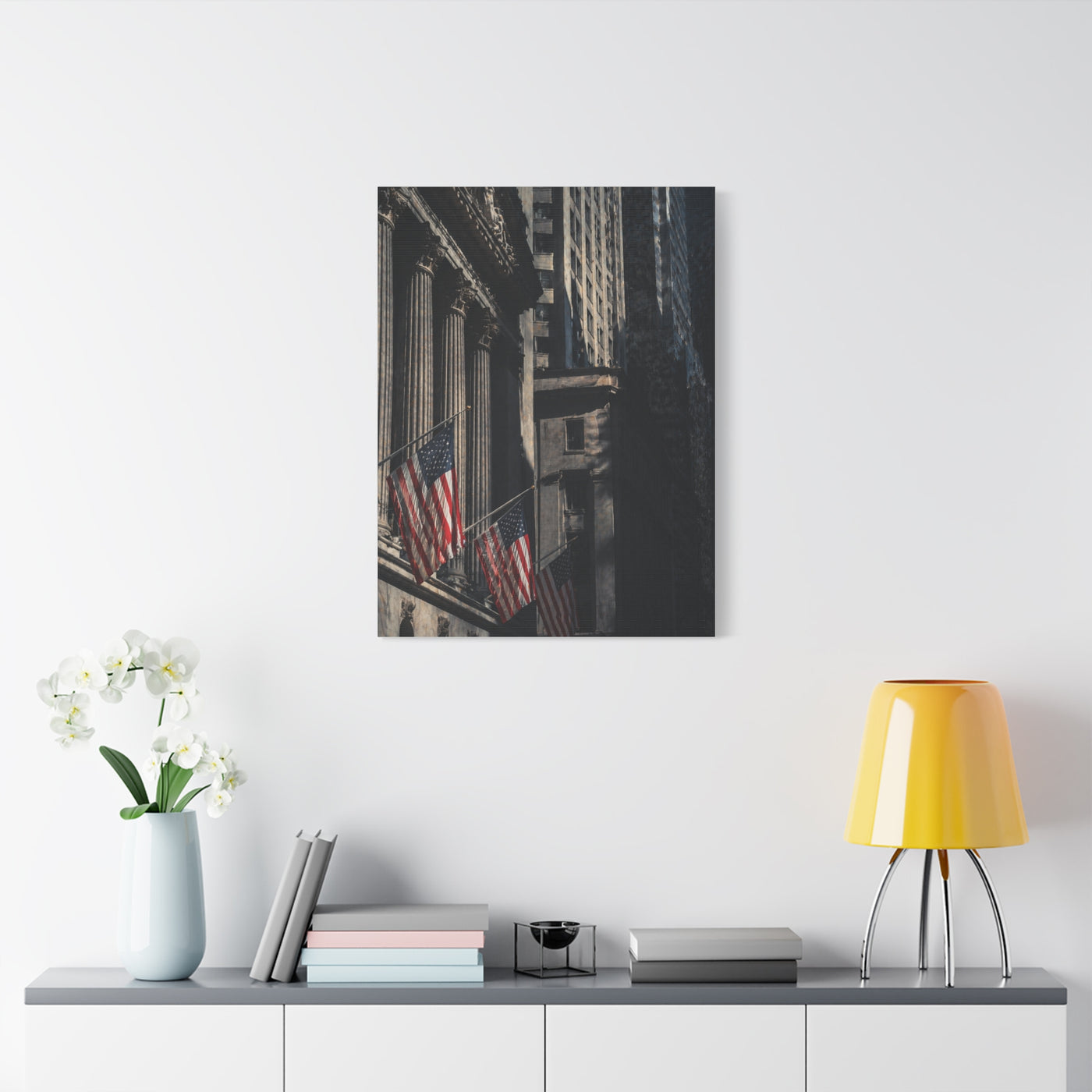 Financial District Architectural Study Wall Art & Canvas Print
