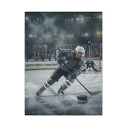Championship Hockey Action Sports Wall Art & Canvas Print