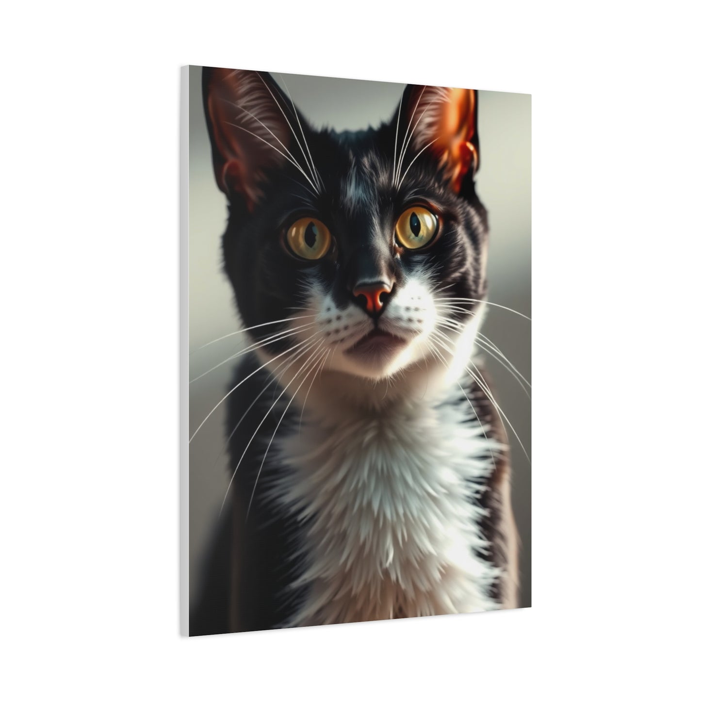 Vision Tuxedo Cat Art Art Wall Art & Canvas Print