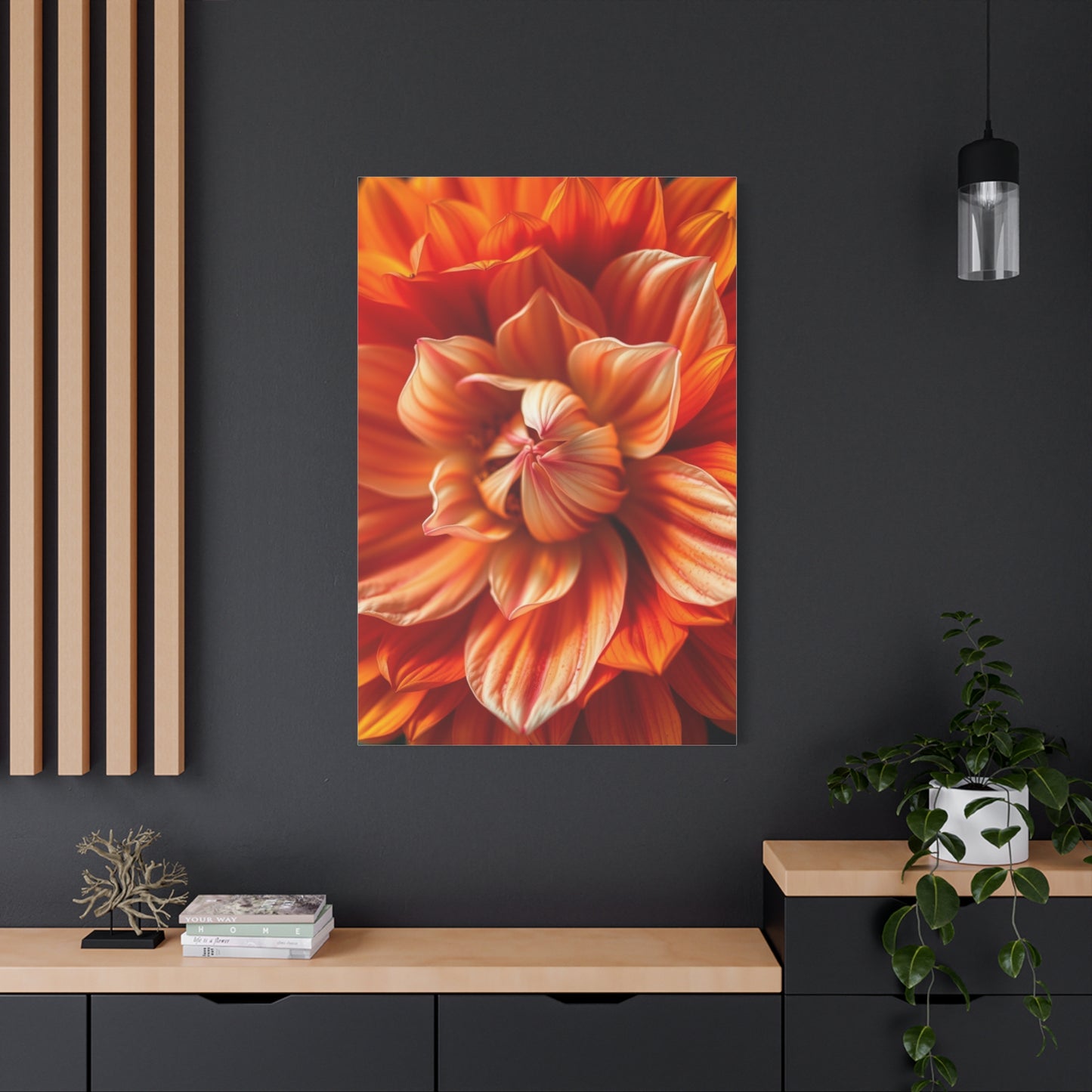 Flower Art Premium Canvas 19 Wall Art & Canvas Print