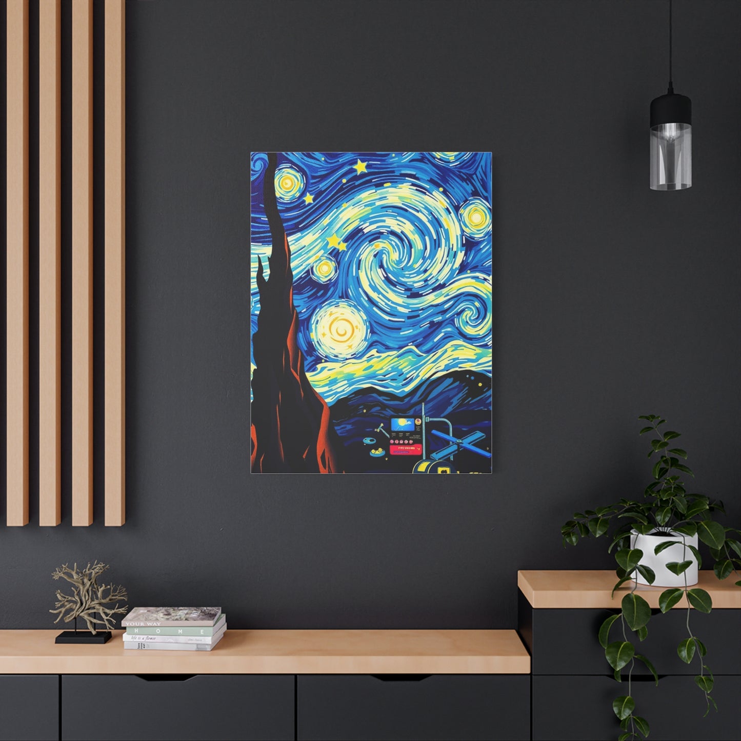 The Starry Night Canvas Art Luxury Canvas Wall Art & Canvas Print