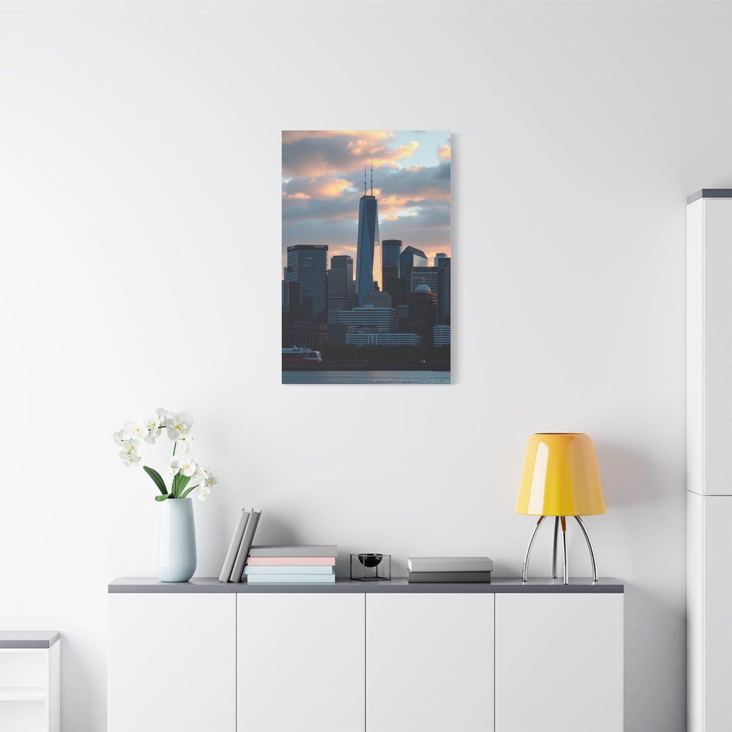 Chicago Skylines Art Canvas Art 8 Wall Art & Canvas Print