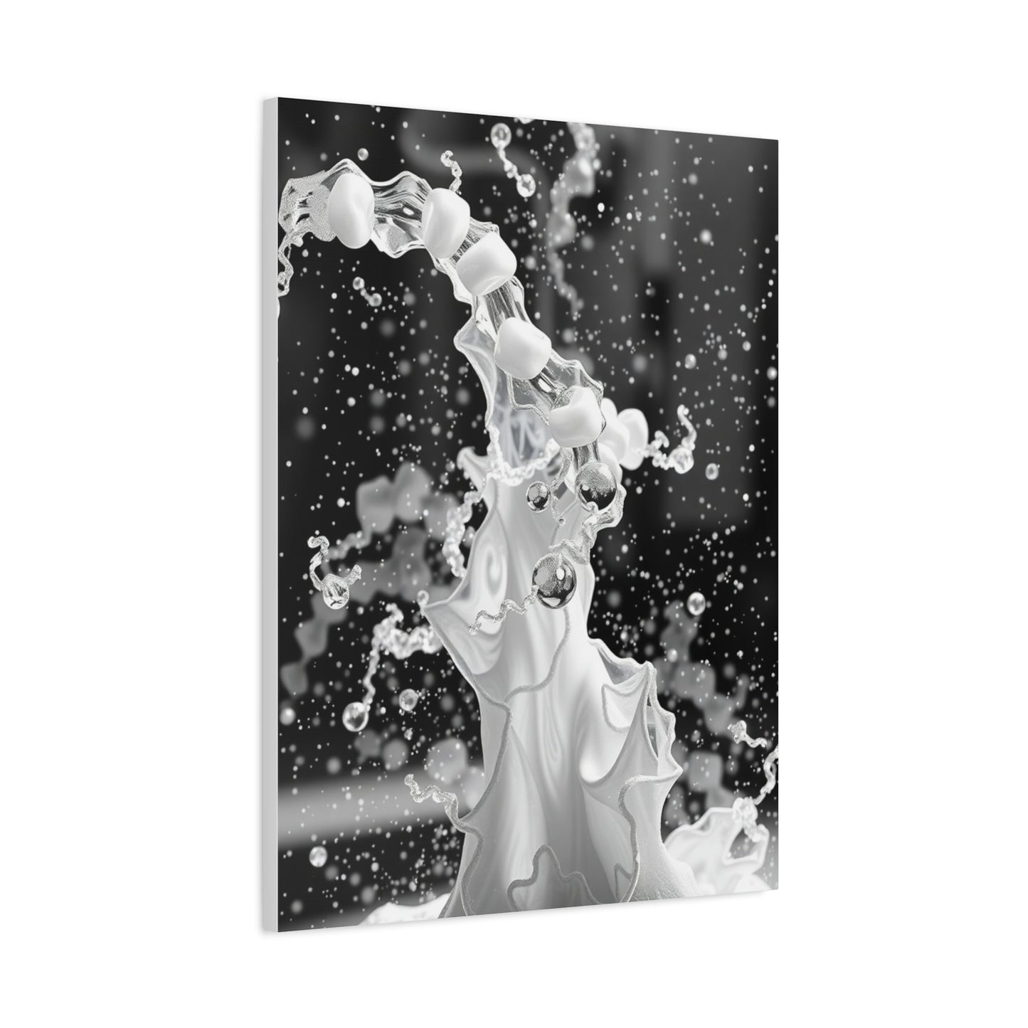 Gray & White Art Canvas Art 3 Wall Art & Canvas Print