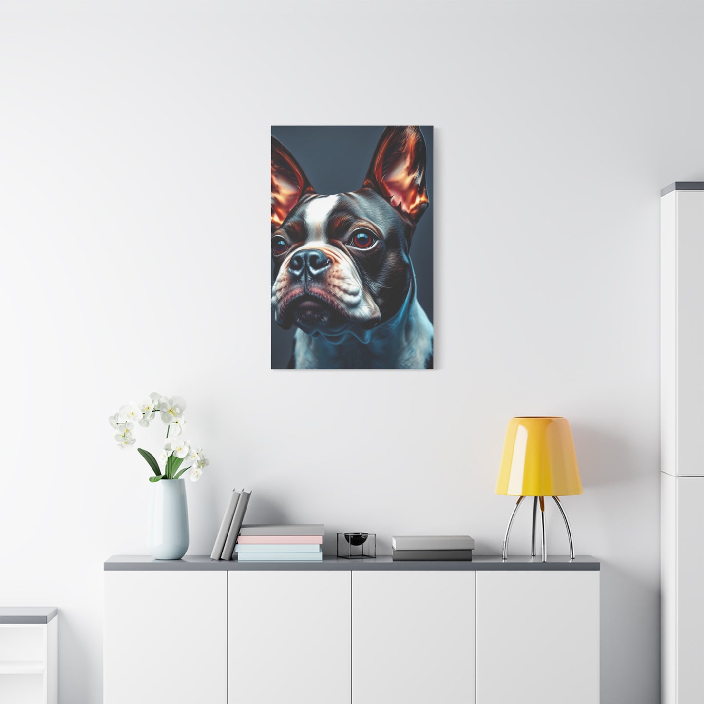 Supreme Collection Boston Terrier Art Wall Art & Canvas Print