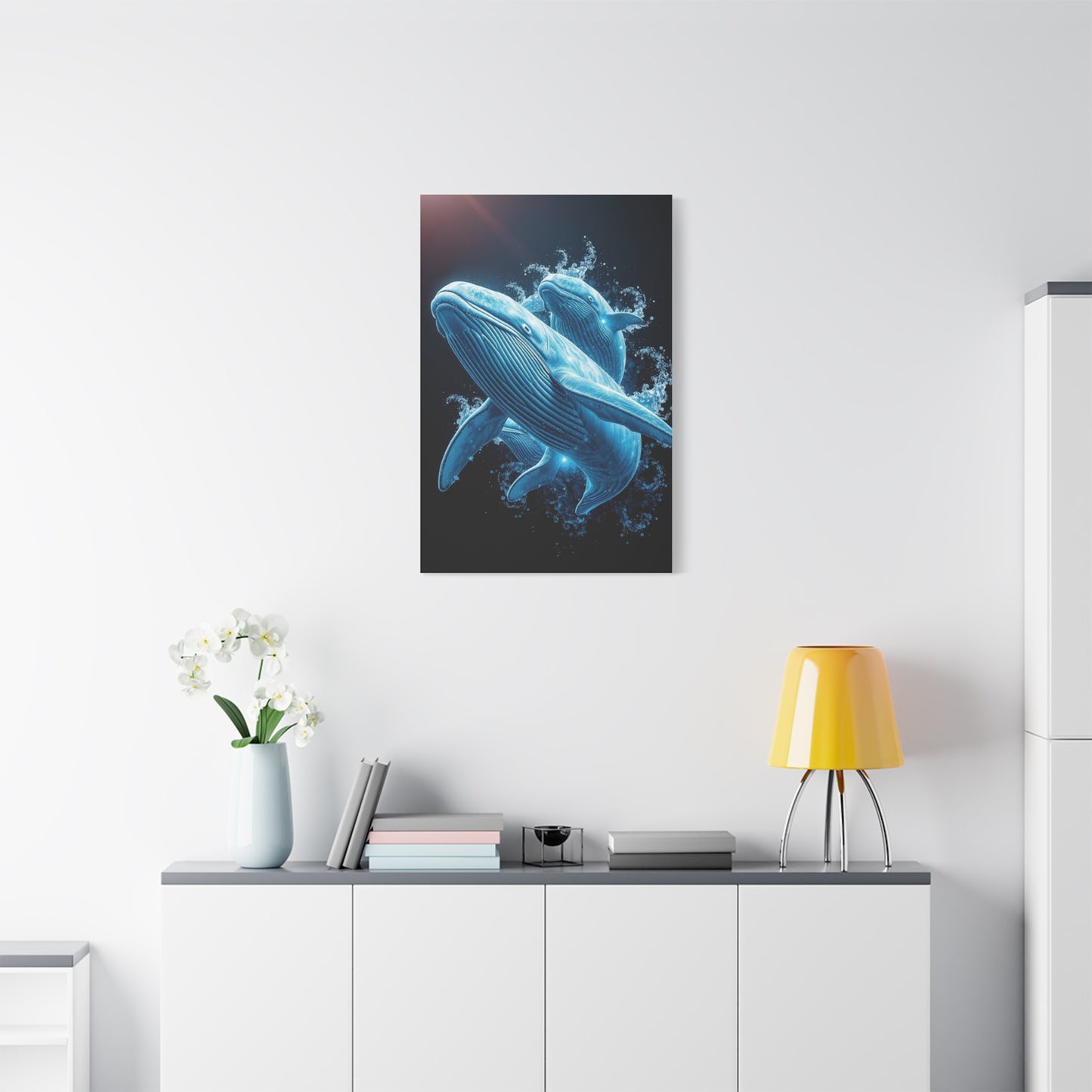 Supreme Whale Art Beautiful Collection Wall Art & Canvas Print
