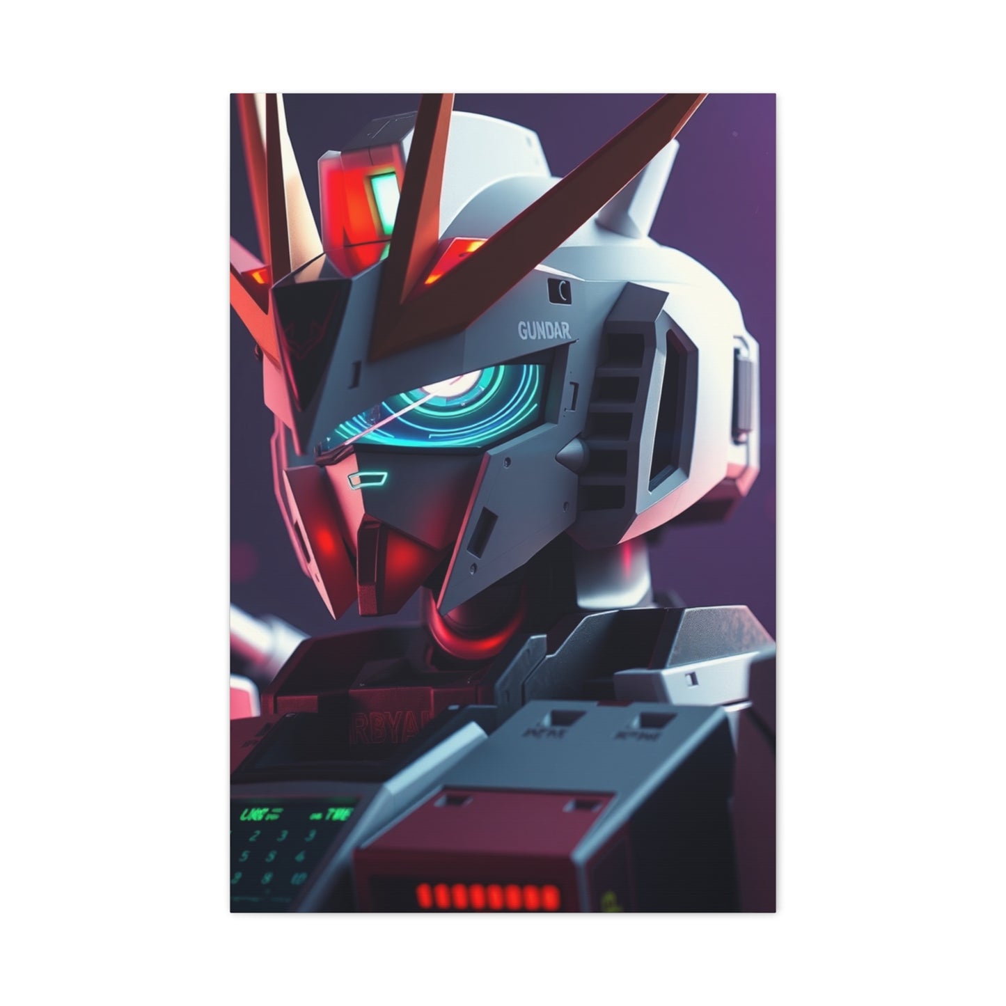 Gundam Art Supreme Canvas Gallery Wall Art & Canvas Print