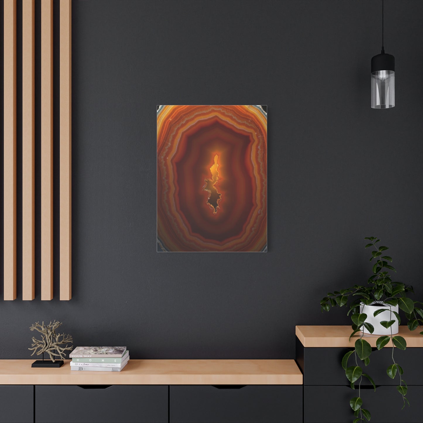 Agates, Geodes & Minerals Art Luxury Canvas Wall Art & Canvas Print
