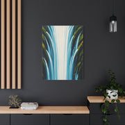 Vertical Cascade Flow Abstract Wall Art & Canvas Prints
