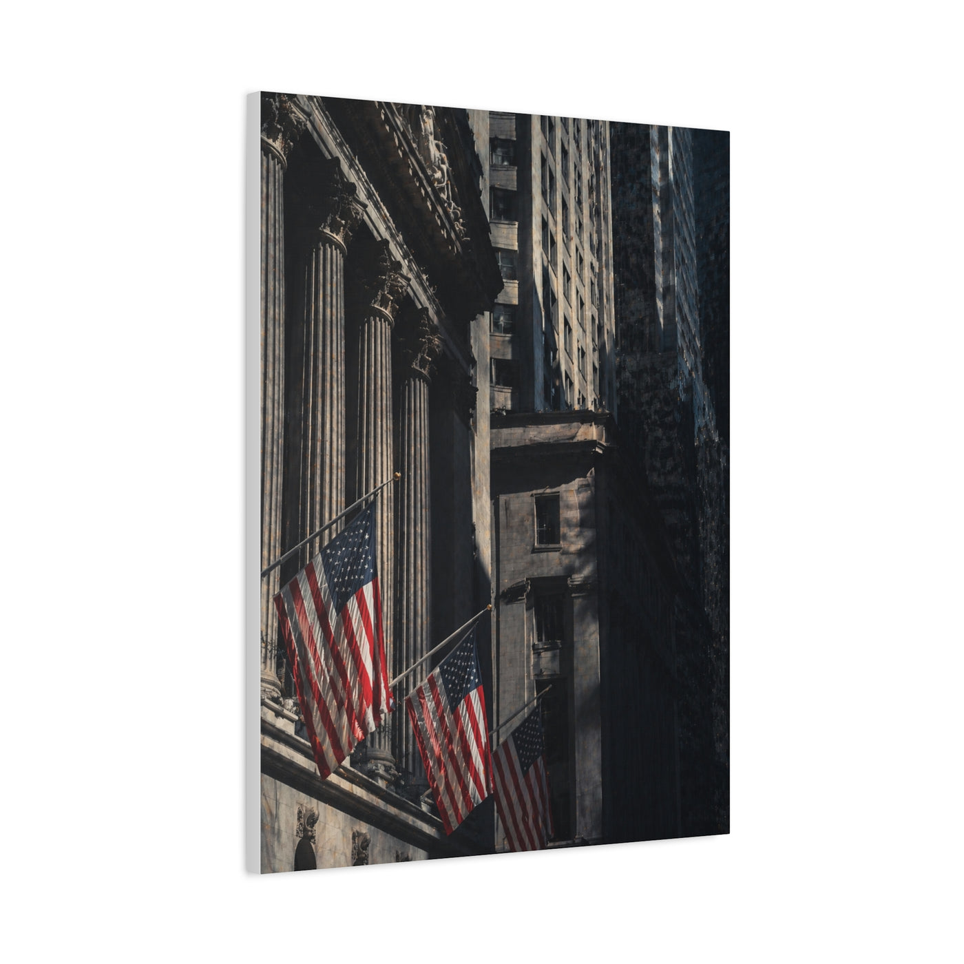 Financial District Architectural Study Wall Art & Canvas Print