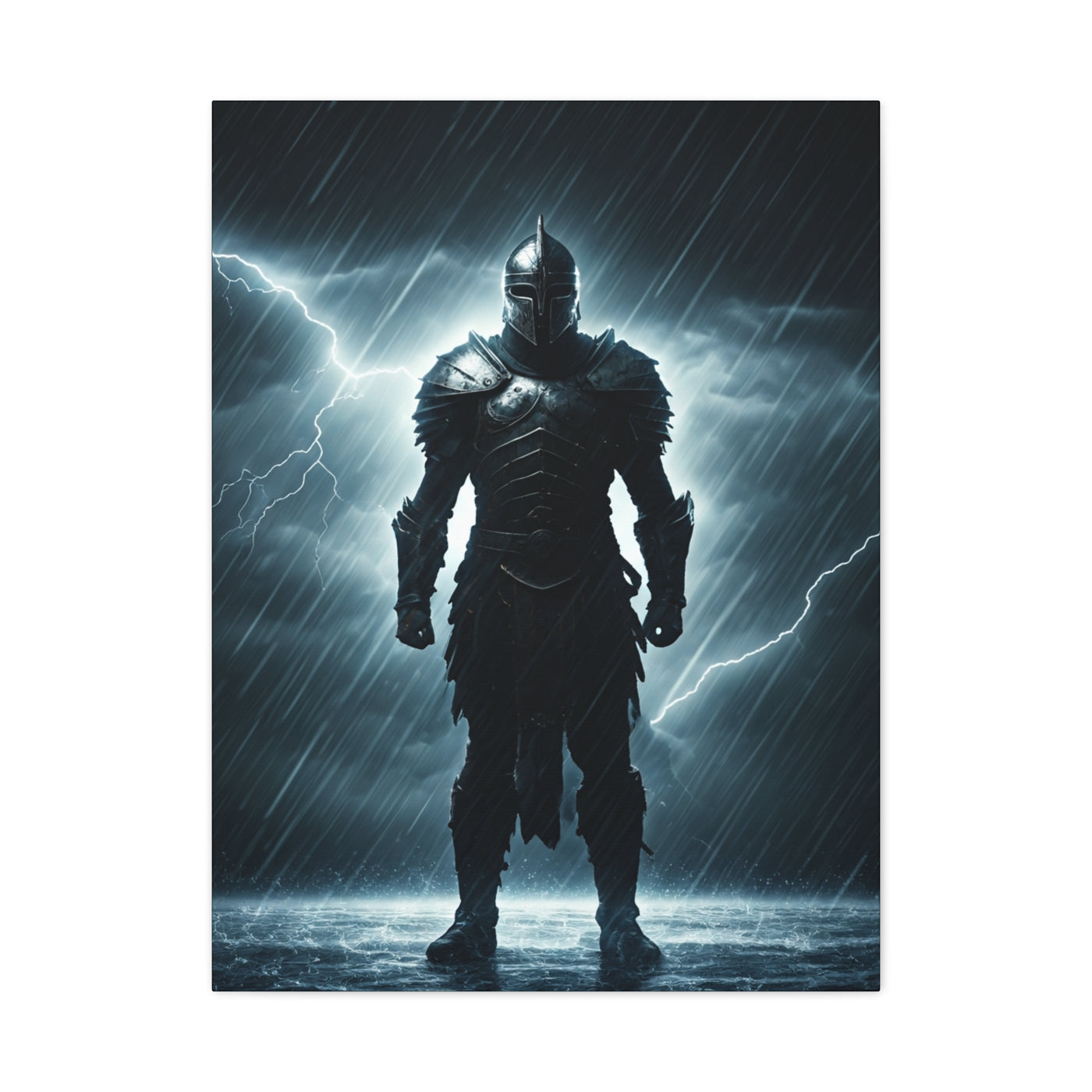 Stormbound Warrior Wall Art & Canvas Prints