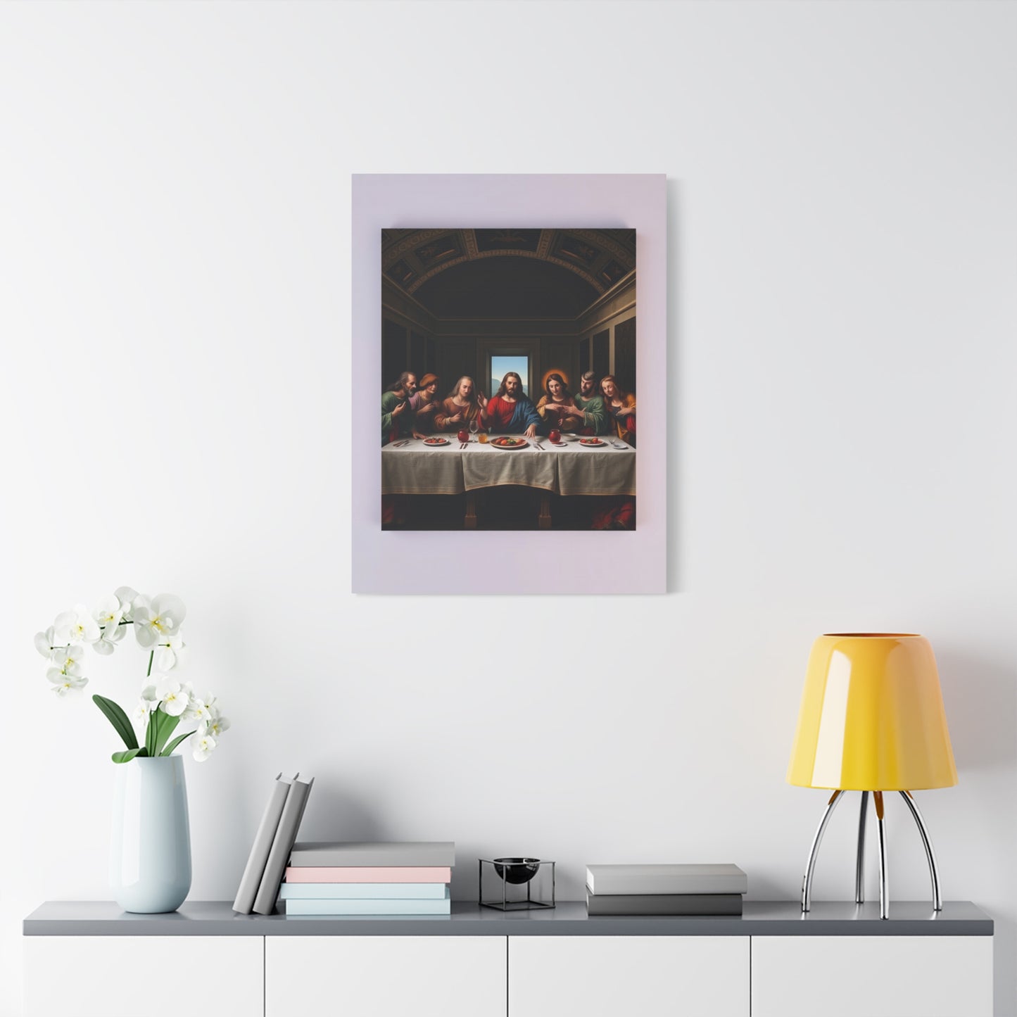 Vision The Last Supper Art Art Wall Art & Canvas Print