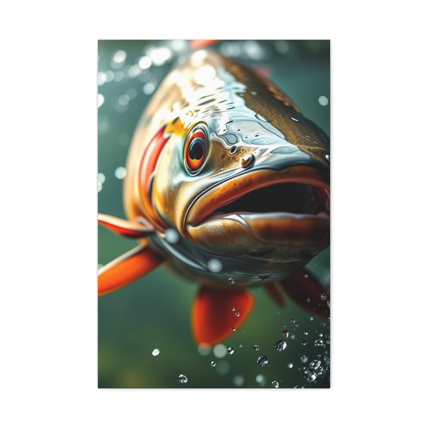 Trout Art Supreme Canvas Wall Art & Canvas Print