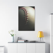 Close-Up Baseball Stitch Detail Wall Art & Canvas Prints