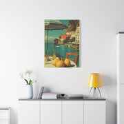 Vintage Amalfi Lemon Terrace Wall Art & Canvas Print