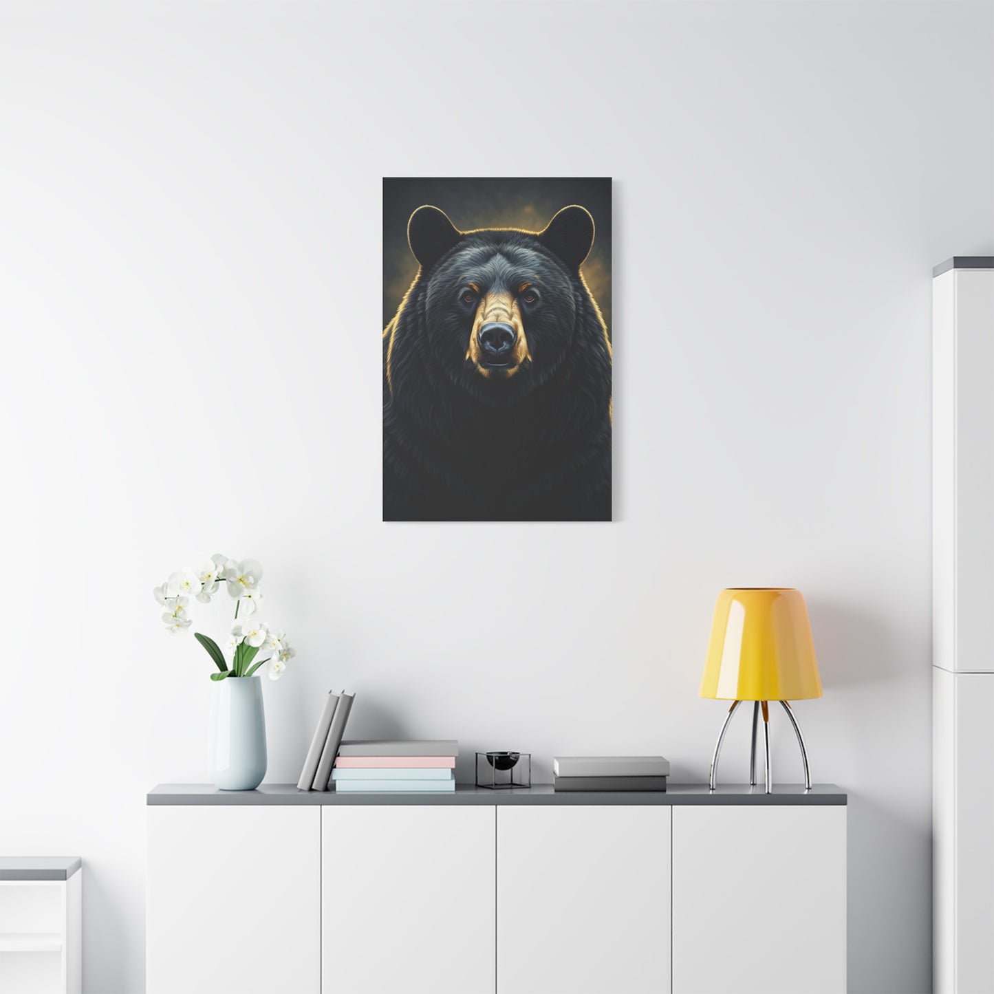 Warm Light Bear Close-Up Wall Art & Canvas Prints