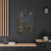 Art Nouveau Manhattan Fantasy Wall Art & Canvas Print