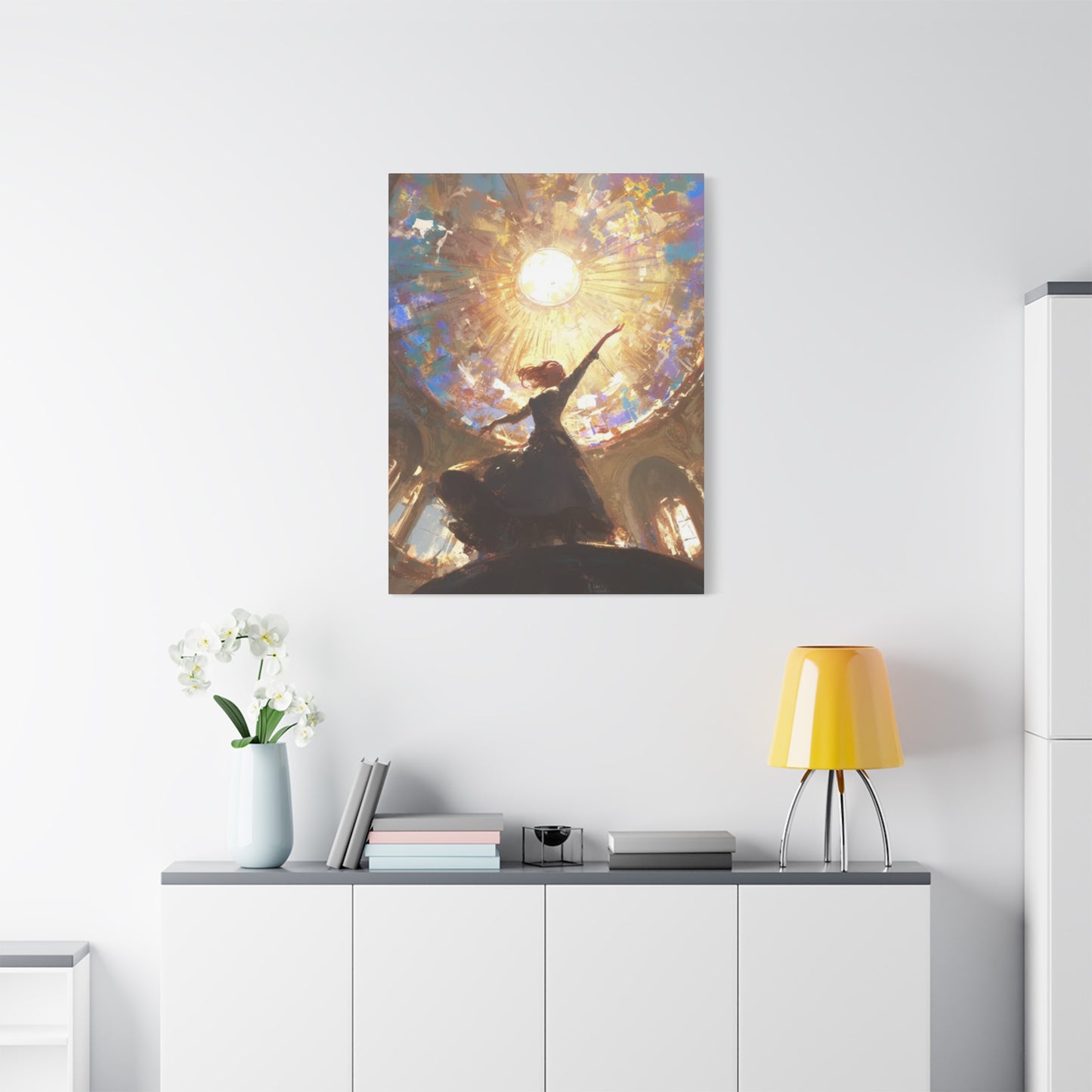 Women Dancing God Light Wall Art & Canvas Prints
