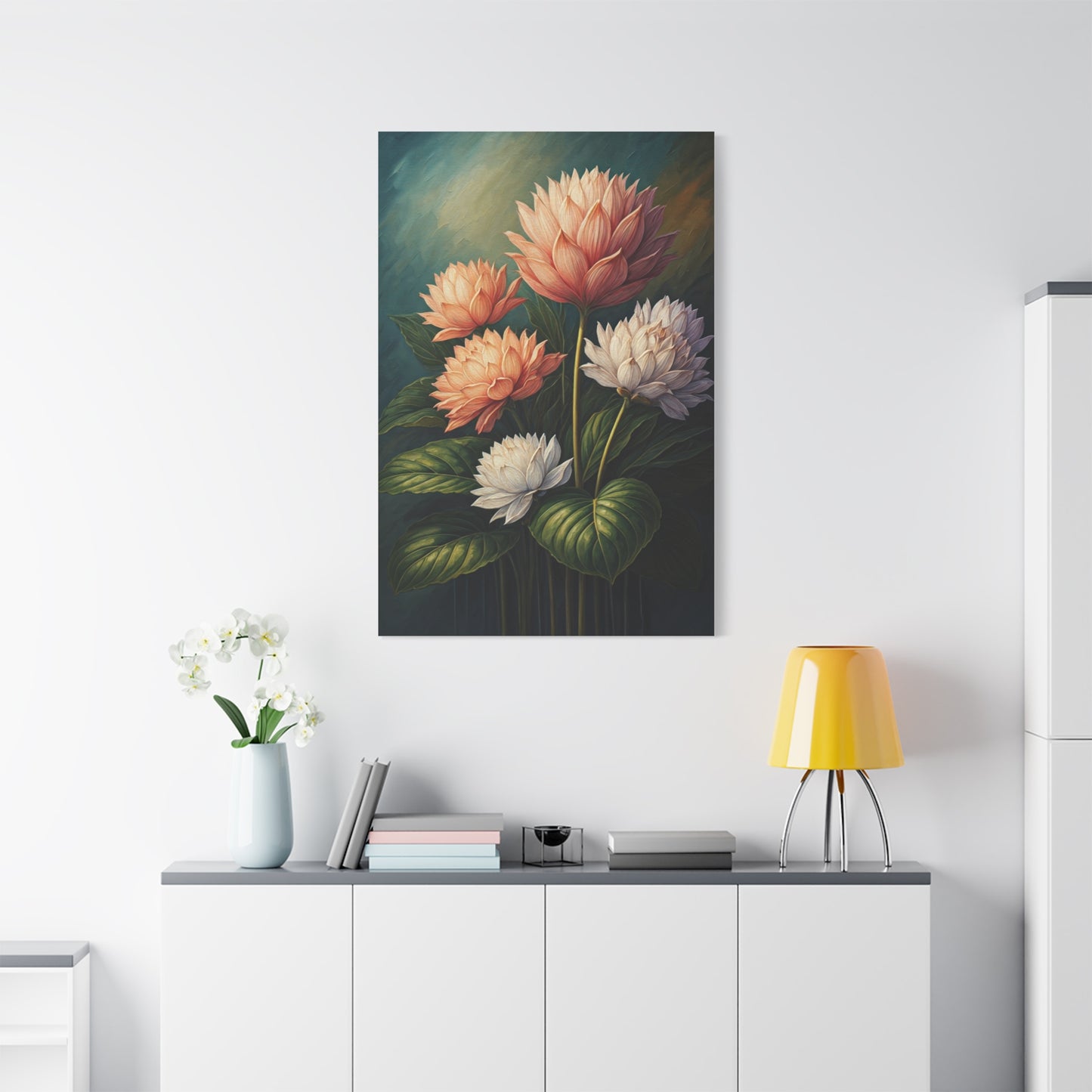 Soft Peony Serenity Wall Art & Canvas Print