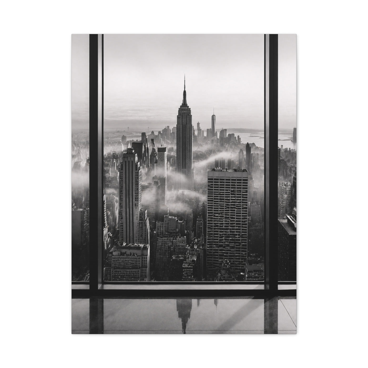 Empire State Window Perspective Wall Art & Canvas Print